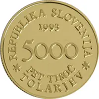 5000 Tolarjev Battle of Sisek