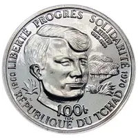 100 Francs Robert Francis Kennedy