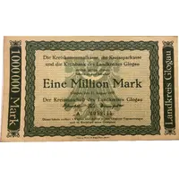 1 000 000 Mark Landkreis Glogau