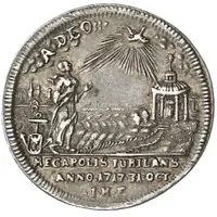 1 Ducat - Adolphus Frederick III Bicentenary of the Reformation, Silver pattern