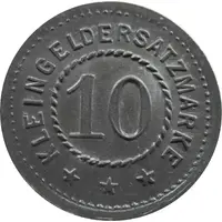 10 Pfennig - Braubach Blei- and Silberhütte