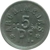5 Pfennigs - Breslau Archimedes