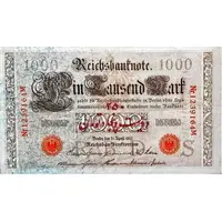 250 Tomans on 1000 Mark