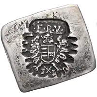 1/2 Thaler Klippe - Nagyszeben I. Ferdinánd's Occupation