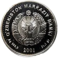 100 Soʻm Lenk monument in Timur