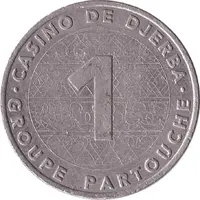 1 Dinar - Casino De Djerba Groupe Partouche