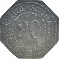 20 Pfennig - Auerbach Fritz Burger