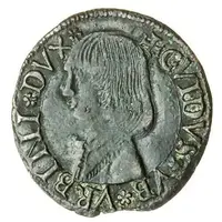 Quattrino - Guidobaldo I of Montefeltro Fossombrone