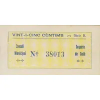 25 Céntimos Segarra de Gaià