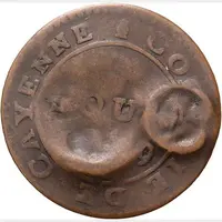 1 Stuiver 'Cayenne-stuiver' Countermark C12 and C13