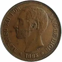 Filipinas - 4 Pesos - Alfonso XII
