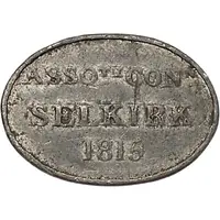 Communion Token - W. Rattray Minister Selkirk, Scotland