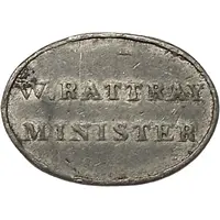 Communion Token - W. Rattray Minister Selkirk, Scotland