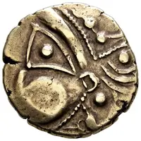 1/2 Stater with boars facing left