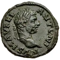 Æ23 - Caracalla MVNICIP STOBENS, Stobi