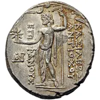 Tetradrachm - Antiochos VIII Grypos Ake-Ptolemais