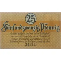 25 Pfennig