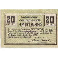 20 Heller Ampflwang