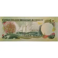 5 Dollars - Elizabeth II C Series, Two Signatures