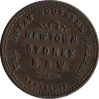 Token - Marcus Clark The Great Southern Draper - Sydney