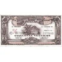 50 Centavos La Tesoreria General del Estado