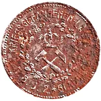 2 Mark - Gladbeck Kriegsgefangenen Lager K.B.J. 2