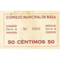 50 Céntimos Blesa