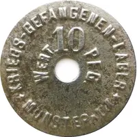 10 Pfennig - Münster Kriegs-Gefangenenlager Münster III