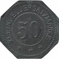 50 Pfennig - Darmstadt E. Merck