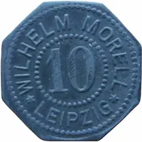 10 Pfennig - Leipzig Wilhelm Morell