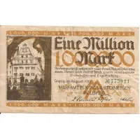 1 000 000 Mark Messamt für die Mustermessen in Leipzig