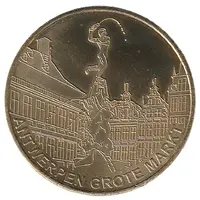 National Tokens Belgian Heritage - Grote Markt Antwerpen