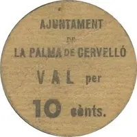 10 Céntimos La Palma de Cervelló