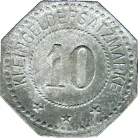 10 Pfennig - Augsburg Maschinenfabrik Augsburg-Nürnberg
