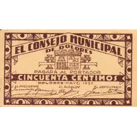 50 Céntimos Dolores