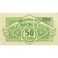 50 Céntimos Dolores