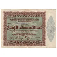 5 000 000 Mark Maximilianshütte