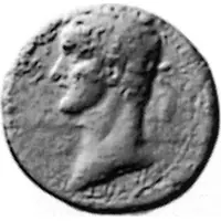Æ23 - Caligula ΕΠΙΦΑΝΕΩΝ, ΖΡ (in field)