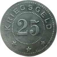 25 Pfennigs - Breslau Archimedes