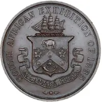 Medal - Victoria South African Exhibition, Afrikaans