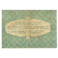 20 Goldpfennig Meßamt für die Mustermessen in Leipzig