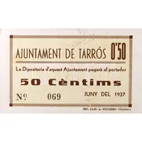50 Céntimos Tarrós