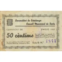 50 Céntimos Xerta