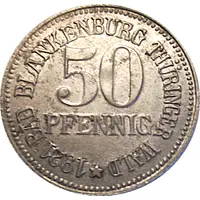 50 Pfennig - Bad Blankenburg