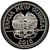 1 Kina - Elizabeth II XV Pacific Games