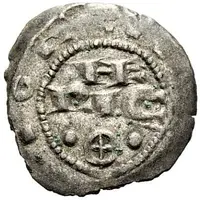 1 Denaro `Terzolo` - Commune In name of Henry VI, O with cross
