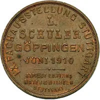 9th exhibition of the L. Schuler company - WIlhelm II Stuttgart