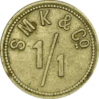 13 Pence S.M.K. & Co., Saint Helier, Jersey