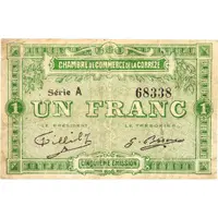 1 franc - Chambre de Commerce de la Corrèze [19]