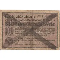 500 000 Mark Mecklenburg-Schwerinsches Staatsministerium